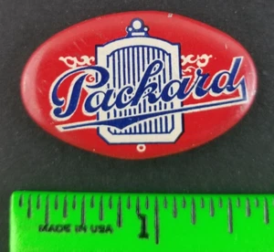 Vintage Packard Car Auto Pinback Pin - Picture 1 of 2