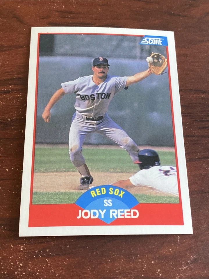 1989 Score #486 Jody Reed Red Sox C2042* - Image 1 of 1