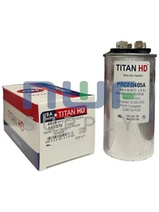 PRCFD405A Titan HD Capacitor 40 + 5 MFD 370/440 VAC Made in USA - Picture 1 of 1