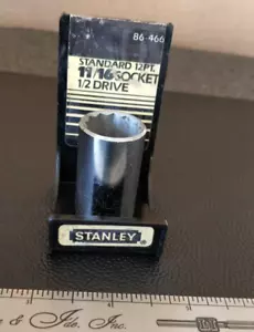 NOS NEW Stanley ๐บ๐ธ USA Professional 86-466 - 11/16" Drive Socket - Picture 1 of 14