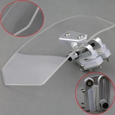 Alerón de extensión de parabrisas con clip de motor apto para Kawasaki Versys Foto 1 de 4