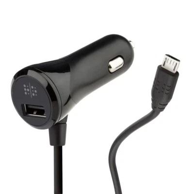 Random Order Micro-USB Connector, Rapid Vehicle 2.1A/10W Charger - Image 1 of 3