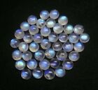 Sale!! Natural Rainbow Moonstone 3X3mm To 15X15 Mm Round Cabochon Loose Gemstone