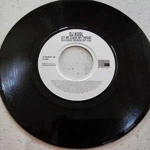 DJ Kool – Let Me Clear My Throat - Rare Ex Con 1996 Hip Hop Jukebox 7" - Imagen 1 de 4