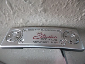 *NEU* TITLEIST SCOTTY CAMERON STUDIO STYLE NEWPORT 2,5+ 35" PUTTER MIT HEADCOVER - Bild 1 von 9