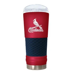 St. Louis Cardinals Tumbler Powder Coated Draft Travel Mug 24oz - Picture 1 of 1