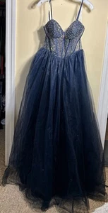 Brand New A-line Corset Back Prom Dress - Picture 1 of 7