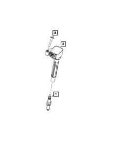 Genuine Mopar Spark Plug 68292346AA - Bild 1 von 4