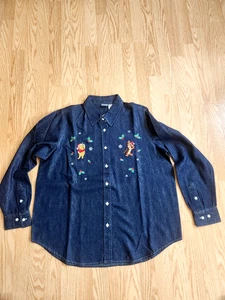Disney Xmas besticktes Langarmshirt mit Pooh & Tigger Damen Gr. XL Neu!! - Bild 1 von 7