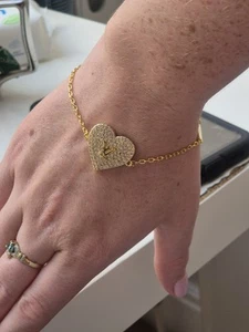 Louis Vuitton Monogram Heart Bracelet - Picture 1 of 5
