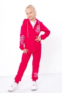 Girls’ Sport Set – Hoodie & Joggers with Print, Demi-season, Nosi svoe 6018-... - Picture 1 of 7