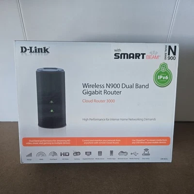 D-Link Cloud Router 3000 (DIR-855L) Wireless N900 Dual-Band Gigabit Media Server - Image 1 of 4