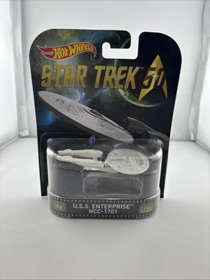 Hot Wheels 2016 Retro Entertainment Star Trek США Enterprise NCC-1701 50-й - Изображение 1 из 2