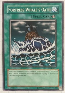 Fortress Whale's Oath TP7-EN011 LP Common Unlimited  YuGiOh Tournament Pack 7 - Picture 1 of 3