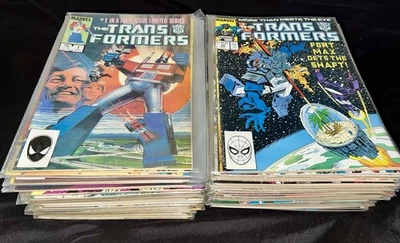 Transformers #1-80 Complete Series Run 1984 Marvel Comics Newsstand & Direct - Image 1 of 4