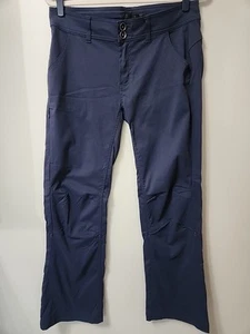 Prana Halle wandelbare Damenhose zum Krempeln graublau Größe 10 kurz - Bild 1 von 23