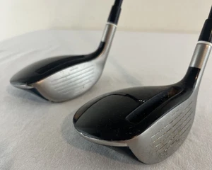 Adams Golf-LOT-Fairway Woods F11 Speedline 3 & 5 Graphite Aldila Voodoo RH Clubs - Picture 1 of 10