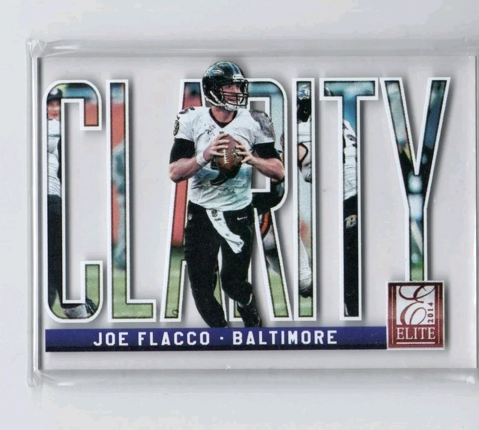 2014 Panini Elite Clarity Joe Flacco #6 - Image 1 of 1