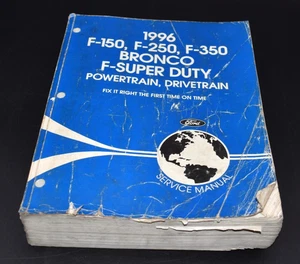 1996 Ford F150,250,350 Bronco ~ Powertrain / Drivetrain Service Manual - Picture 1 of 7