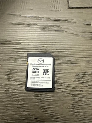 Mazda 3 Navigation Map SD Card BBM766EZ1B Used Tested 2014 2015 2016 2017 2018 - Image 1 of 2