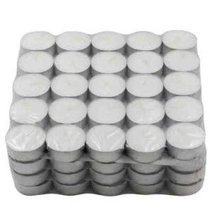25-100 Tea Night Lights Candles 4 HOUR LONG BURN Scented Tealight Nightlight 4HR - Picture 1 of 12