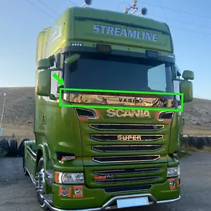 für SCANIA 360-420 Scheibengrills tein-Halterung ,chromt - Bild 1 von 4