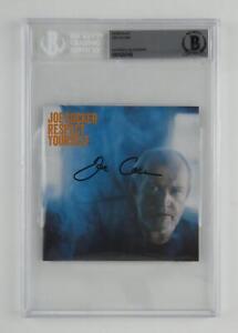 Joe Cocker Signed Slabbed Respect Yourself CD Cover Only Autographed Beckett COA