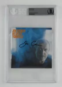 Joe Cocker Signed Slabbed Respect Yourself CD Cover Only Autographed Beckett COA - Picture 1 of 3