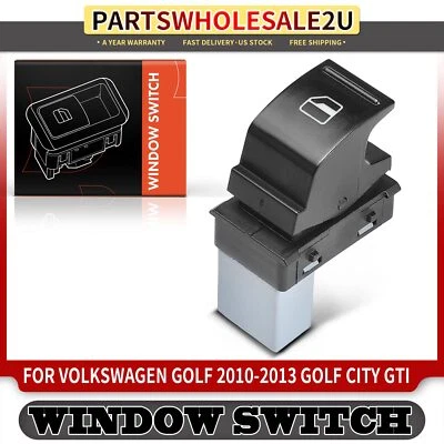 Power Window Switch for Volkswagen Golf 2010-2013 Golf City GTI Jetta Passat R32 - Image 1 of 4