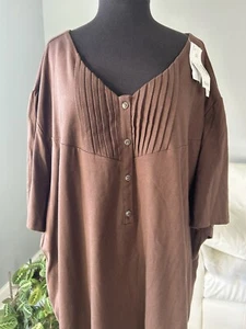 Liz And Me Women Top Shirt Blouse Size Us 5X New/wtags - Picture 1 of 7