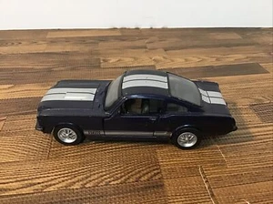 1966 FORD SHELBY GT350 DARK BLUE DIECAST CAR 1/32 SCALE PULLBACK CAR LOOSE - Picture 1 of 7