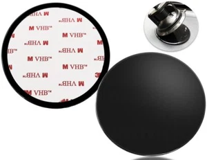 2 Pcs 95mm Adhesive Dashboard Mat Mounting Disc3.74" Universal Suction Cup Mo... - Picture 1 of 7