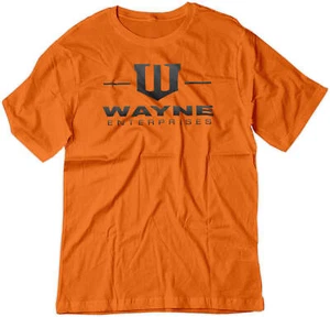 BSW Youth Wayne Enterprises Logo Bat Gotham City Shirt - Picture 1 of 17