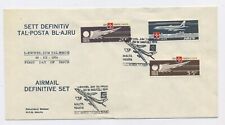 MALTA - Airmail Definitive Set 1974 FDC Postal Cover C20
