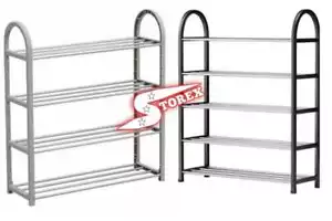 Organizador de estante para zapatos de pie de piso de 4 niveles soporte libre almacenamiento Reino Unido - Imagen 1 de 23