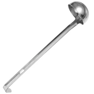 Cuchara de acero inoxidable cuchara de metal cuchara de mango largo cuchara de medición para - Imagen 1 de 12