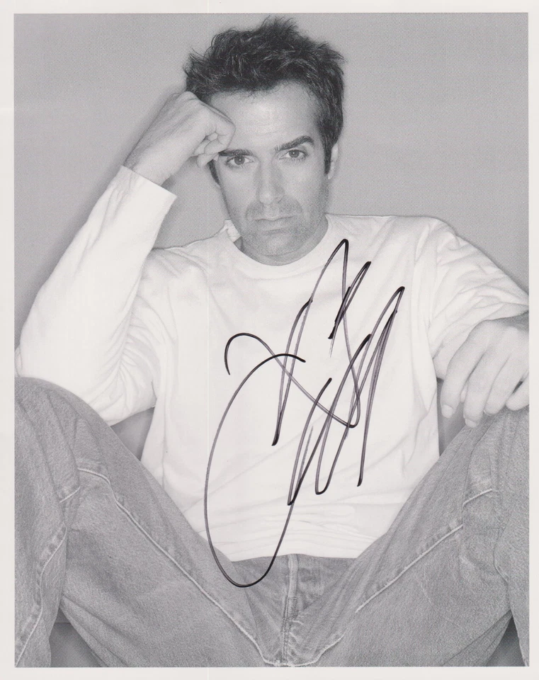 DAVID COPPERFIELD Original Autogramm signiertes 20x25 Großbild Top Portrait - Bild 1 von 1