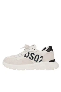 Dsquared2 Damen Schuhe Sneaker Gr. 40 Schwarz / Weiß Freizeitschuhe Sport - Bild 1 von 5
