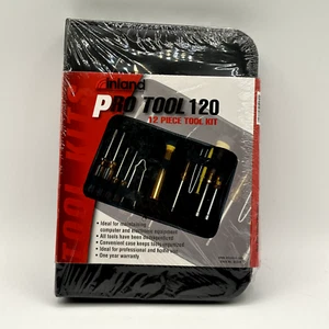 12 Piece Computer Service Tool Kit - #05204 - New Sealed - Inland - Picture 1 of 3