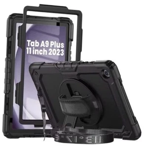 Case Compatible with Galaxy Tab A9+ Plus 11 Inch Model SM-X210/X216/X218 Black - Picture 1 of 7