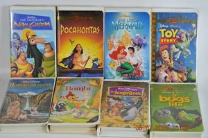 Lot of 24 Disney VHS tapes Various Titles - Picture 1 of 3