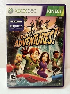 Kinect Adventures Xbox 360 Kinect  Rated E Microsoft Free Shipping W/Manual 2010 - Picture 1 of 4