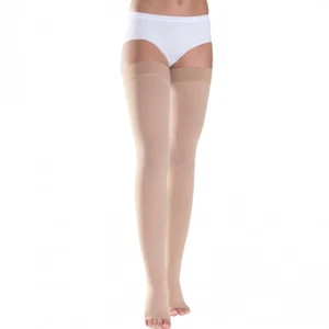 SIGVARIS COTTON AG AUTOREGGENTE CL 1 PUNTA APERTA NATURE M Norlam 50269 - Imagen 1 de 3