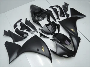 FK Fit for 2009-2011 Yamaha YZF R1 Injection Molding Black ABS Fairing Body n027 - Picture 1 of 10