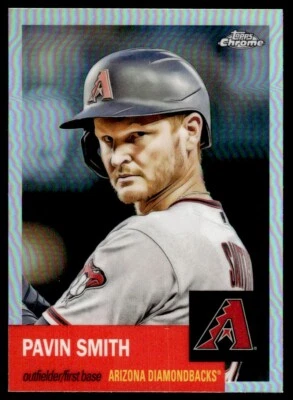2022 TOPPS CHROME PLATINUM REFRACTOR Pavin Smith Diamondbacks - Image 1 of 2