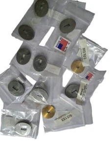 Menge 11 Messer Abstandshalter, Edelstahl & Messing sortiert USA - Bild 1 von 1