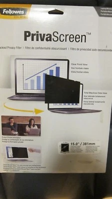 Fellowes PrivaScreen Blackout Privacy Filter - 15.0" CRC48001 - Image 1 of 2