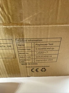 Razee Kinderspielzelt✨Großes Spielhauszelt✨Indoor✨Spielhaus ✨Kinderzelt - Bild 1 von 6