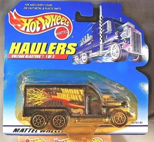 1999 Hot Wheels Haulers Voltage Blasters SHORT CIRCUIT Truck Black w/Chrome 8dot - Picture 1 of 6