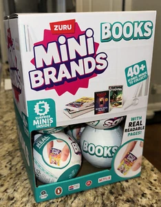 Zuru Mini Marken Bücher Lot ganze Kiste mit 12 Kugeln mit Vitrine - Bild 1 von 10